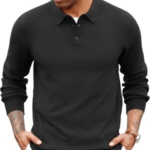 Men's Black Polo Shirt